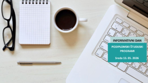 [NE SPREGLEJTE] Informativni dnevi za podiplomski študij
